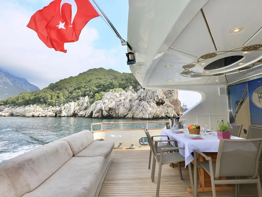 Antalya Yacht Rental 30m Custom Built 92